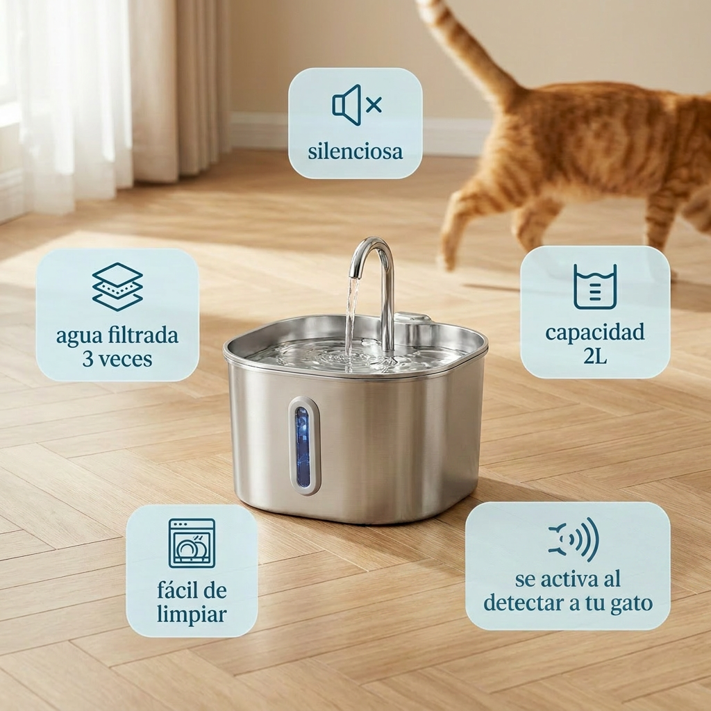 Fuente gato